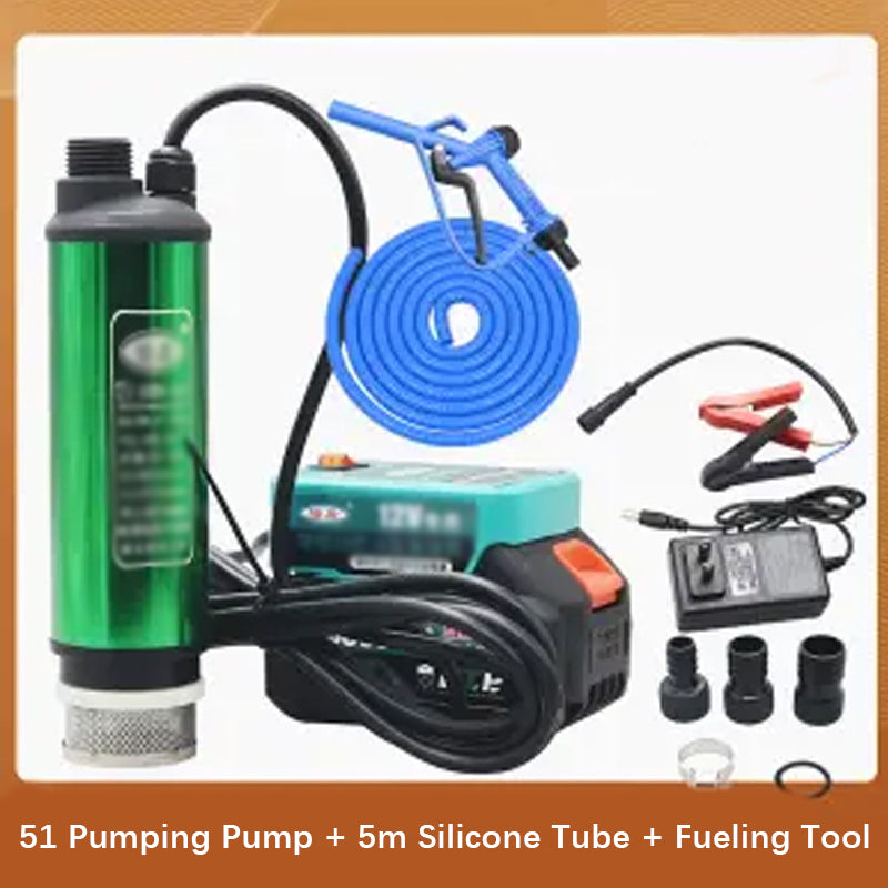 ⚡Lithium-Akku-Saugpumpe inkl. Schlauch-Set