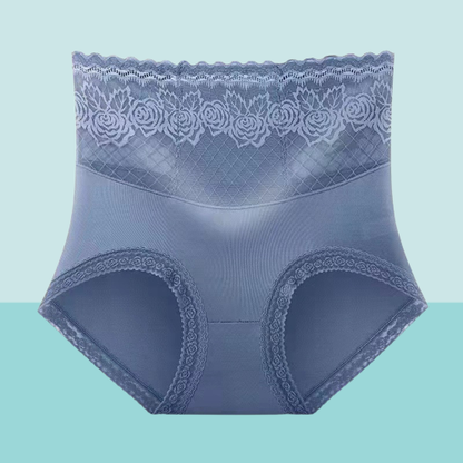 🎊Frühzeitiger Muttertagsverkauf- Kaufen Sie 2 und erhalten Sie 1 gratis🎊High-waist Spitzenhöschen mit Anti-Seitenleckage