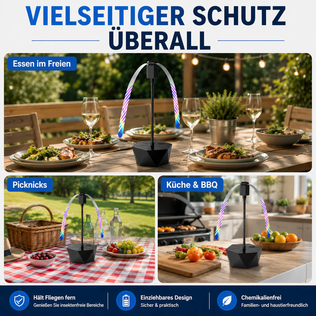 🔥Solange der Vorrat reicht 50 % Rabatt!🌀Tischventilator gegen Fliegen🔇