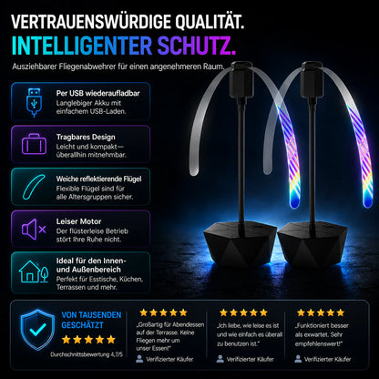 🔥Solange der Vorrat reicht 50 % Rabatt!🌀Tischventilator gegen Fliegen🔇