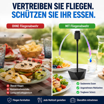 🔥Solange der Vorrat reicht 50 % Rabatt!🌀Tischventilator gegen Fliegen🔇