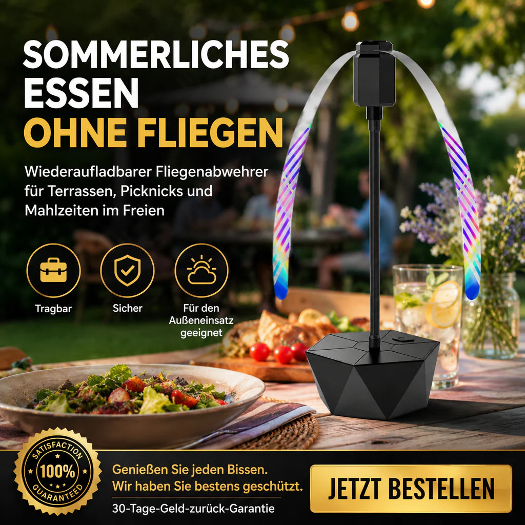 🔥Solange der Vorrat reicht 50 % Rabatt!🌀Tischventilator gegen Fliegen🔇