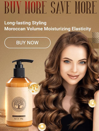 🔥Lang anhaltendes Styling Marokkanisches Volumen Feuchtigkeitsspendende Elastizität