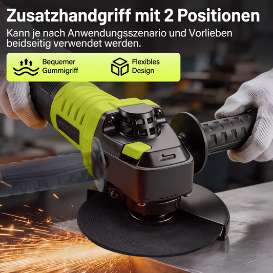 🔧 Multifunktions-Winkelschleifer mit bürstenlosem Motor – Zum Schneiden, Schleifen & Polieren von Holz, Stein und Metall