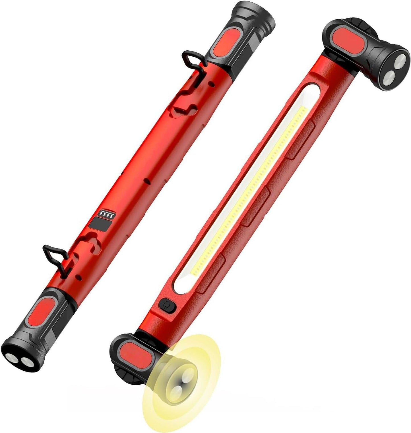 💡 LED-Arbeitsleuchte 3000LM mit Magnetfuß & Aufhängehaken 🔋 5200mAh Akku für Werkstatt, Garage und Auto.Etwas teurer, aber jeden Cent wert! 💎 Nur heute!