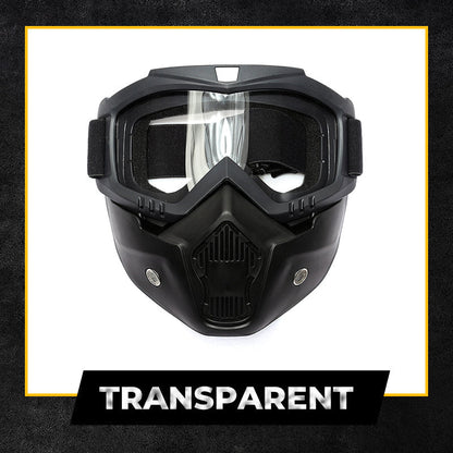 Abnehmbare HD-Schweißermaske mit Antibeschlagschutz (Blendschutz, Schutz vor UV-Strahlung, Schutz vor Staub)