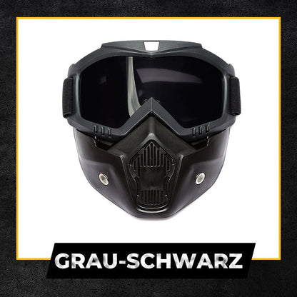 Abnehmbare HD-Schweißermaske mit Antibeschlagschutz (Blendschutz, Schutz vor UV-Strahlung, Schutz vor Staub)