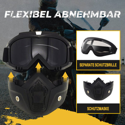 Abnehmbare HD-Schweißermaske mit Antibeschlagschutz (Blendschutz, Schutz vor UV-Strahlung, Schutz vor Staub)