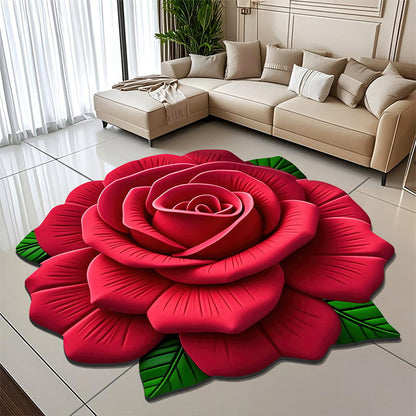 🔥2026 Neues Produkt 🌸 Floral Plüsch & Kieselgur Bodenmatte