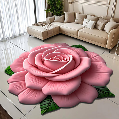 🔥2026 Neues Produkt 🌸 Floral Plüsch & Kieselgur Bodenmatte