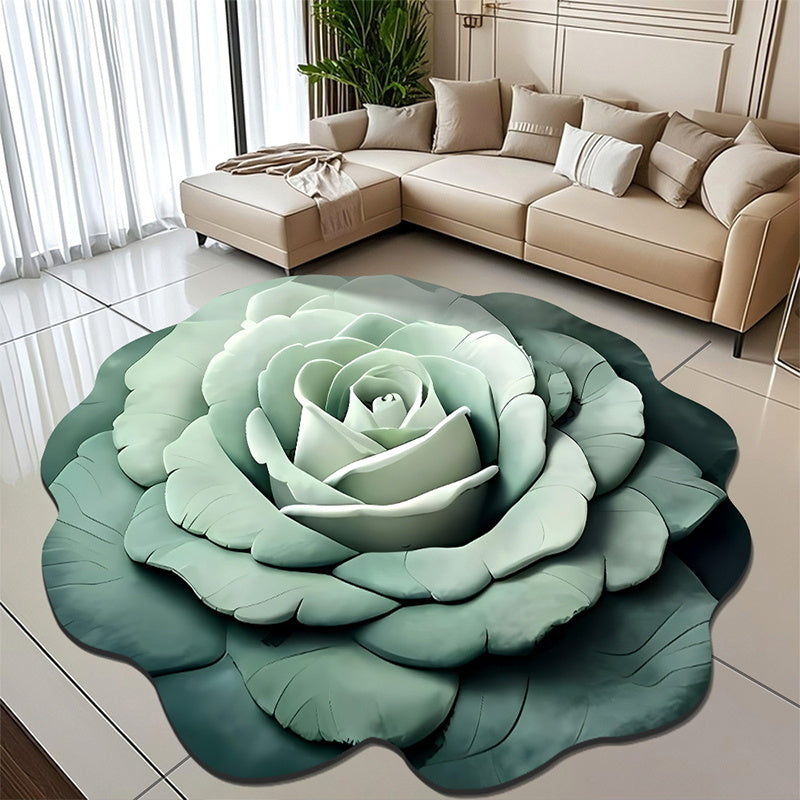 🔥2026 Neues Produkt 🌸 Floral Plüsch & Kieselgur Bodenmatte