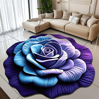 🔥2026 Neues Produkt 🌸 Floral Plüsch & Kieselgur Bodenmatte