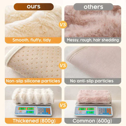 💖Black-Friday-Mega-Angebot – 50 % Rabatt!💖Sofaschoner aus verdicktem Kaninchenplüsch