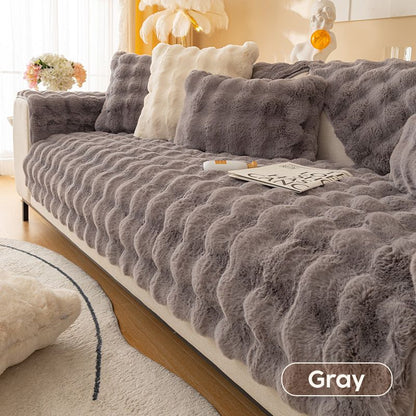 💖Black-Friday-Mega-Angebot – 50 % Rabatt!💖Sofaschoner aus verdicktem Kaninchenplüsch