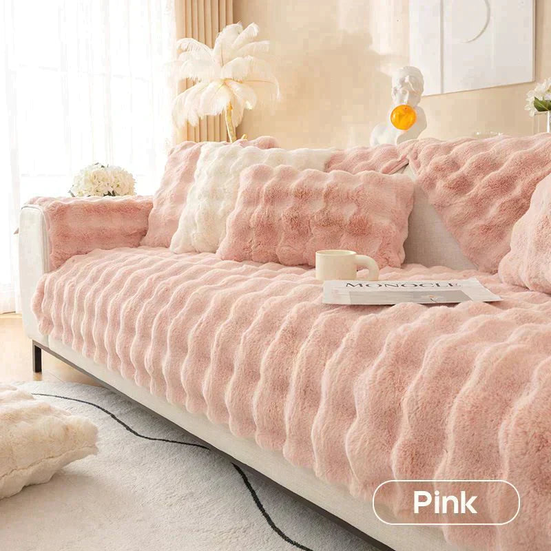 💖Black-Friday-Mega-Angebot – 50 % Rabatt!💖Sofaschoner aus verdicktem Kaninchenplüsch