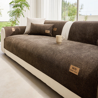 🛋️ Gepolsterte rutschfeste Sofaabdeckung – ultraweich, waschbar & kratzfest – ideal für Kinder und Haustiere 🐾
