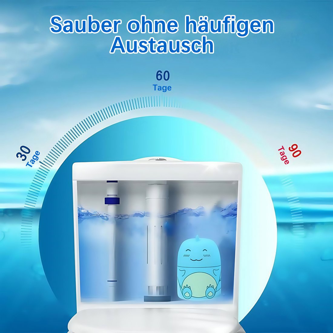 ✨ 2-in-1 WC-Reiniger & Lufterfrischer – Für ein strahlend sauberes Bad!
