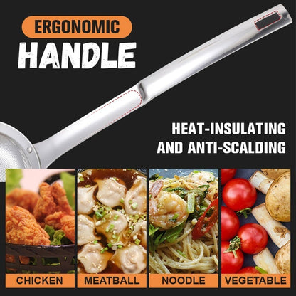 Edelstahl Öl-Schöpf- und Sieblöffel (50 % RABATT)