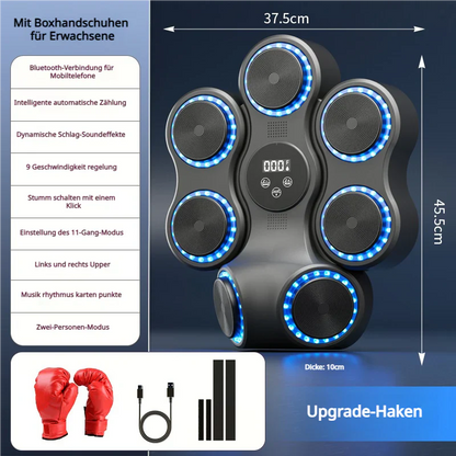 🥊🎶 70% RABATT + KOSTENLOSER VERSAND! ——Boxmaschine mit Bluetooth-Musik für Kinder – Spaß und Bewegung zu Hause 🔥✨