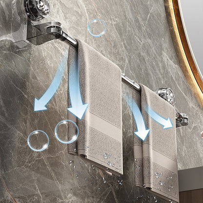 ✨✨Verstellbare Saugnapf-Handtuchhalterung