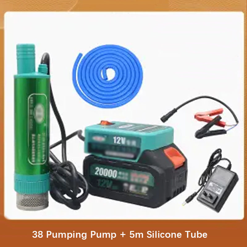 ⚡Lithium-Akku-Saugpumpe inkl. Schlauch-Set