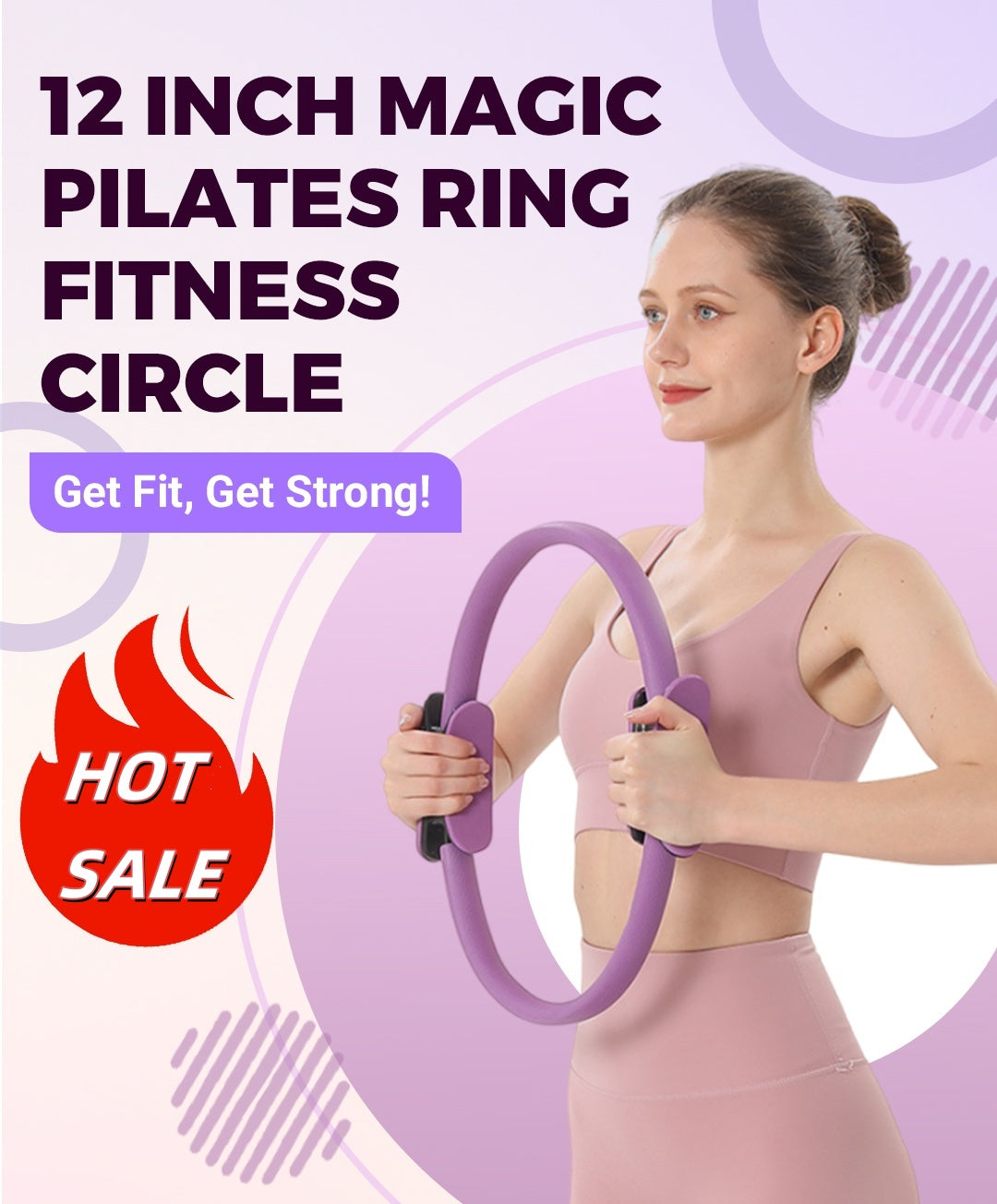 🔥Fitness-Trainer mit Pilates-Ring