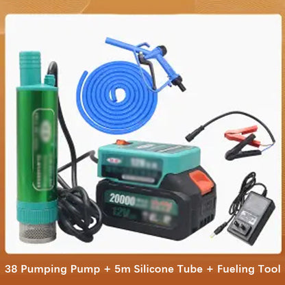 ⚡Lithium-Akku-Saugpumpe inkl. Schlauch-Set