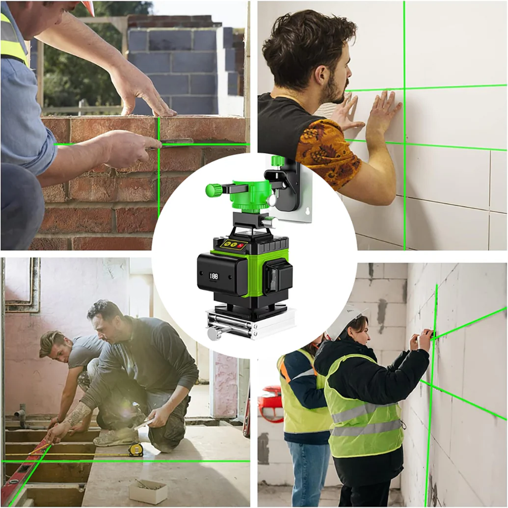 Professionelle Laser-Wasserwaage