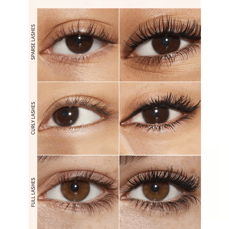 💖Letzter Tag: 2 zum Preis von 1💖Tubing Mascara Schwarz & Braun Duo für das Wimpern-Make-up