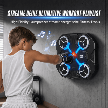 Elektronisches Musik-Boxziel für Kinder mit Rhythmus-Reaktionstraining für Heimfitness und Stressabbau