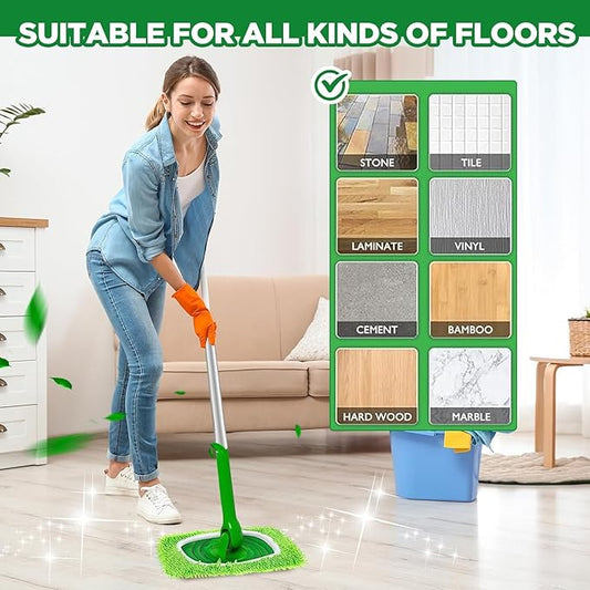 💦 Chenille Wiederverwendbare Mop Nachfüllpads für den Hausgebrauch