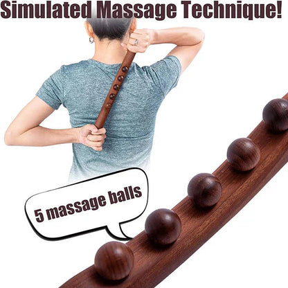 💥Lymphmassagestab aus Holz