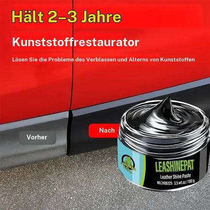 Mehrzweck-Pflegepaste für schwarzes Leder