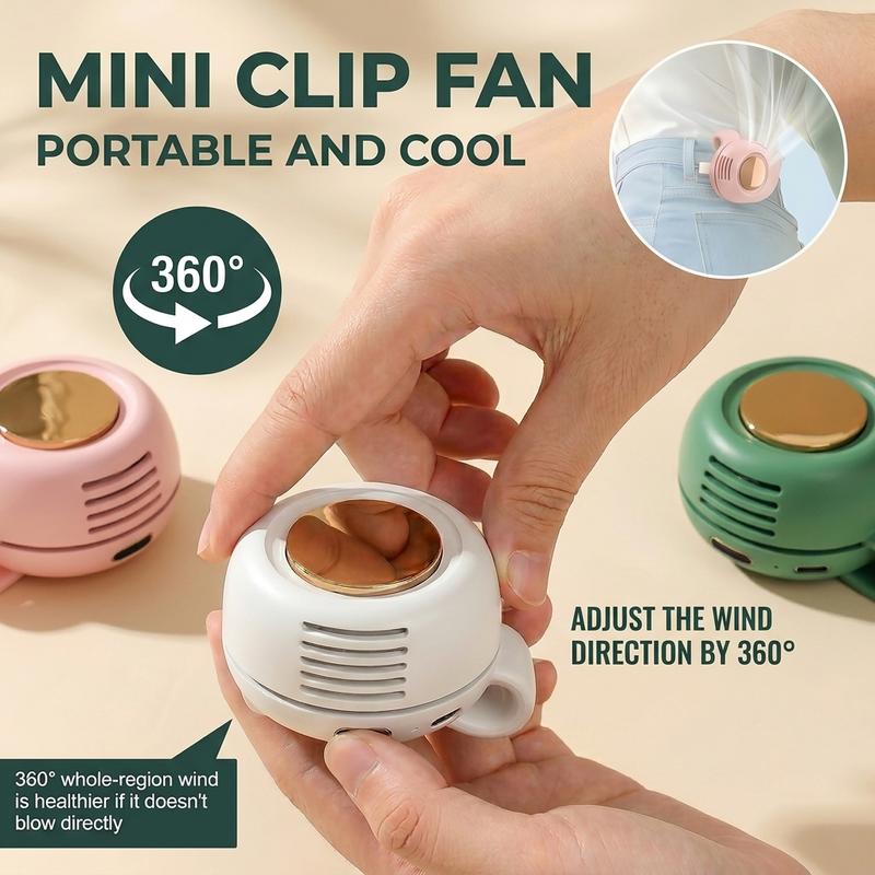 🌀 NUR FÜR KURZE ZEIT: 50% RABATT! ✨ Blattloser Nackenventilator – 360° Rotation, 1,5 Std. Ladezeit, 6 Std. Laufzeit, 3 Geschwindigkeiten ☀️