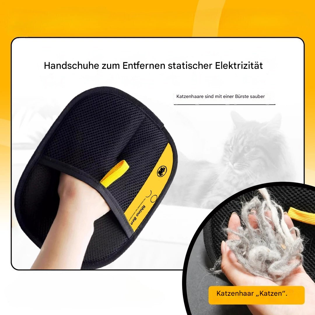 🔥Letzter Tag🐶🐱Antistatische Handschuhe zum Entfernen von Tierhaaren
