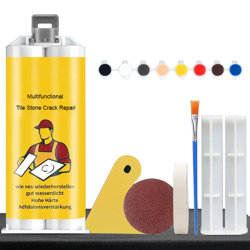 🔥Heißer Verkauf 50% Rabatt✨Multifunktionales Reparatur-Set für Risse in Fliesen und Steinen