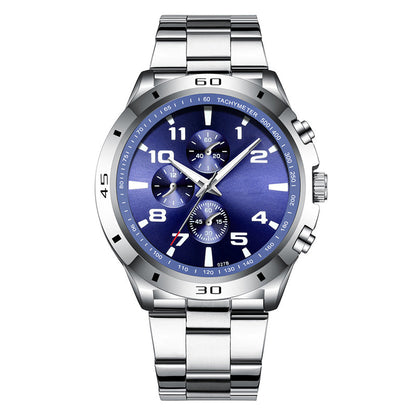 Wasserdichte Quarzuhr mit Leuchtmasse