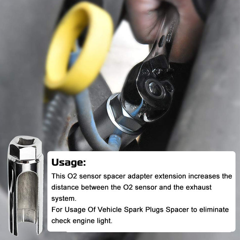 📢📢60 %  RABATT !! ⏰5-teiliger Satz Steckschlüssel zum Entfernen von Kfz-Sauerstoffsensoren