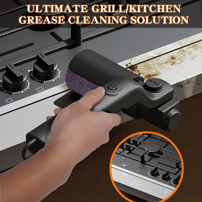 💎 50% RABATT! 💎 Kabelloser Elektrischer Grillbürstenreiniger – Tiefenreinigung, Schnellwechsel-Bürste & 2600mAh Akku 🔋🍖
