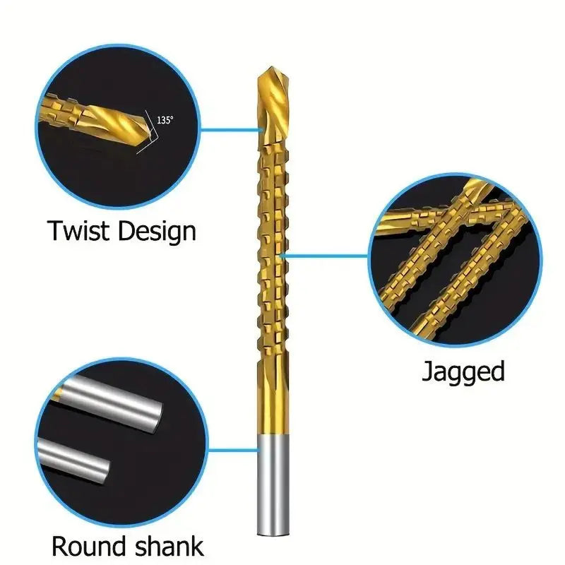 🔧13-teiliges Universal-Bohrer-Set