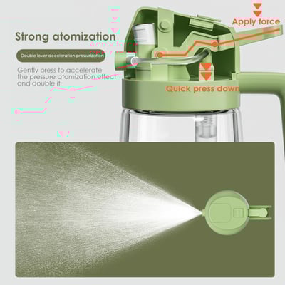 🍾🍾Unverzichtbar für jeden Haushalt✨💕2-in-1-Sprühflasche und Ölspender aus Glas