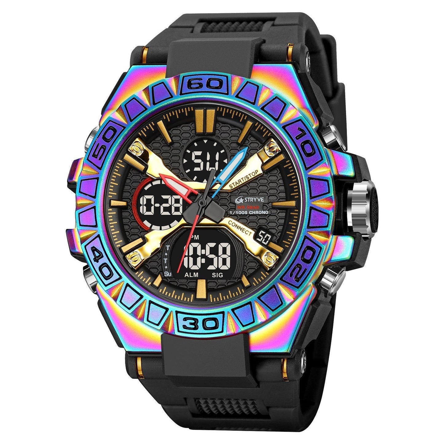 Multifunktionale wasserdichte LED-Digitaluhr