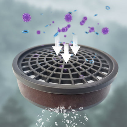 💎 50% RABATT! ⛑️ Aktivkohle-Anti-Staub-Doppeltank-Gasmaske – Doppelfilter, Gas- & Partikelschutz, inkl. Schutzbrille 🔥