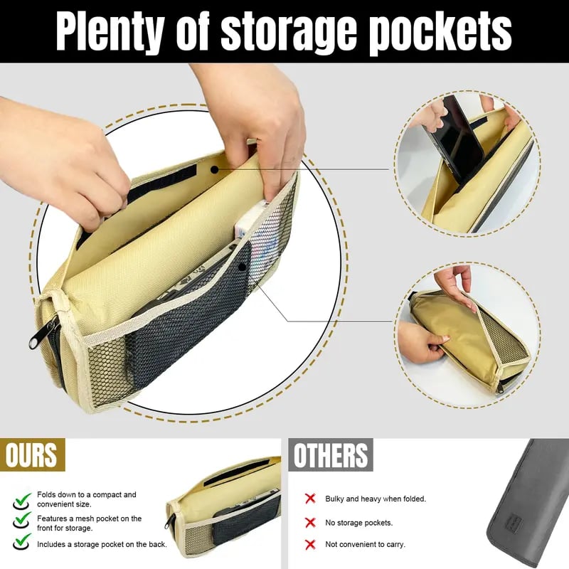 📢📢50 % Rabatt!!!✨ Ultraleichter Klapphocker – trägt bis zu 120 kg