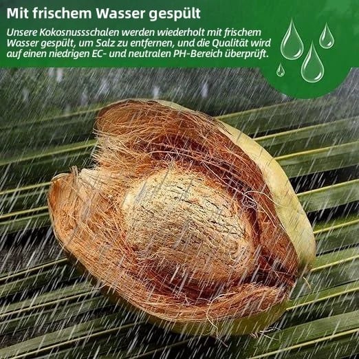 Kokoserde-Ziegel – Nährstoffreiches Pflanzsubstrat für Anzucht, Sukkulenten & Gemüse 🌱🪴