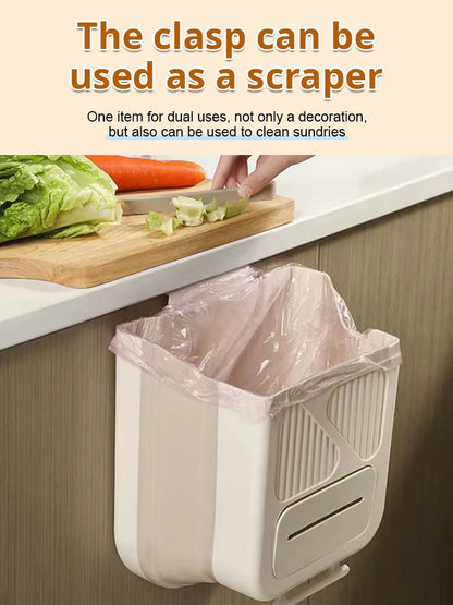 🗑️ 50% RABATT! 🕒 Klappbarer Hängemülleimer – Platzsparend, Hygienisch & Leicht zu Reinigen 🧼