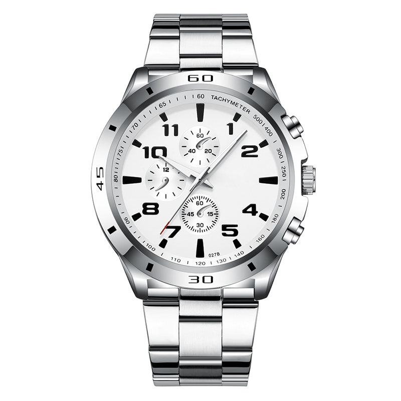 Wasserdichte Quarzuhr mit Leuchtmasse