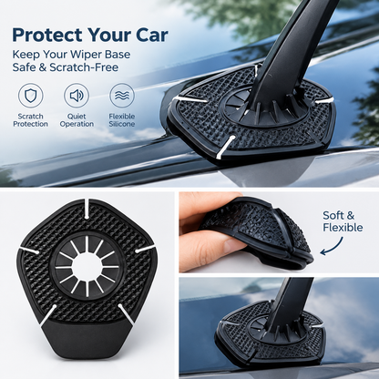 4er-Packung Silikon-Schutzkappen für Scheibenwischerarme – Auto Zubehör 🚗