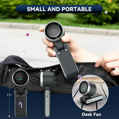 🌞Heißer Verkauf 52% OFF🎁 ❄️Sommerretter Ein Haartrockner in Handgröße💨Faltbarer Handventilator mit 5 Geschwindigkeiten und tragbarem Design, der perfekte Begleiter für den Sommer