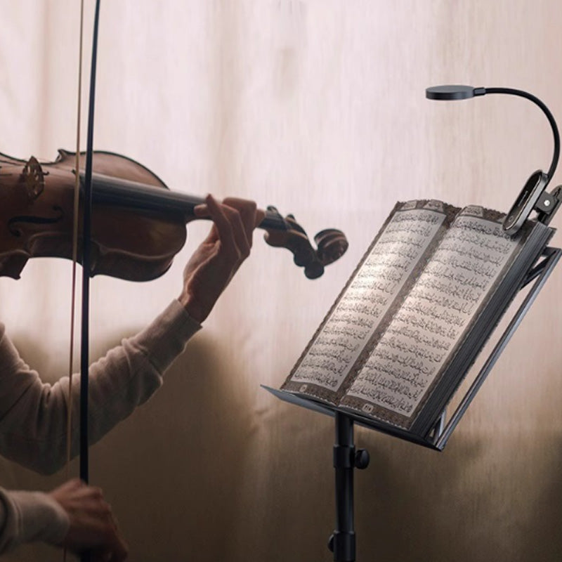 Kreatives Geschenk - Augenfreundliche, wiederaufladbare Mini-Klemm-Nachttischlampe